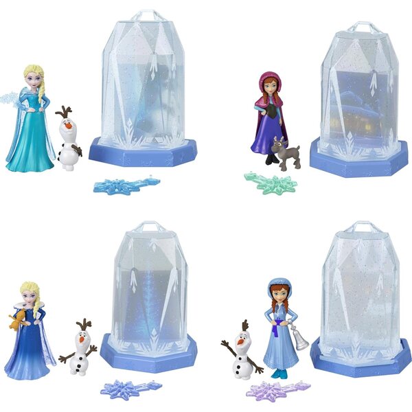 Mattel FRO Snow Reveal 2.0 Disney Frozen Puppen mit Squishy-Gel-Überraschungen
