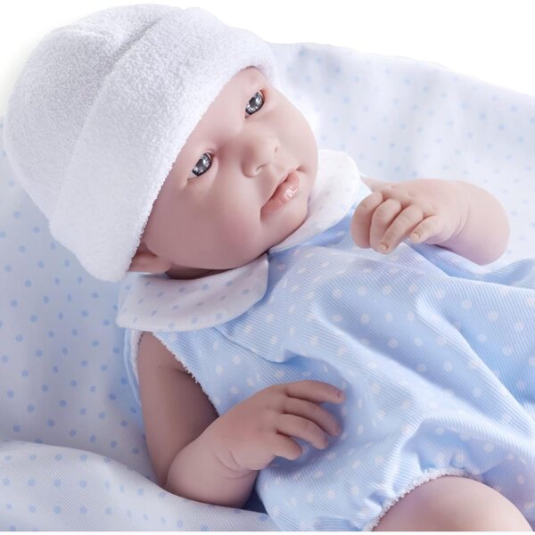 JC Toys Die realistische Neugeborene Puppe 38 cm anatomisch für Kinder ab 2 Jahren