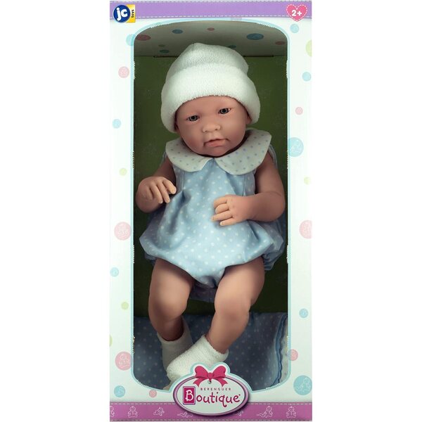 JC Toys Die realistische Neugeborene Puppe 38 cm anatomisch für Kinder ab 2 Jahren