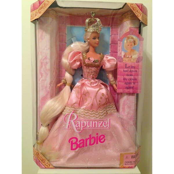 Barbie Rapunzel 1997 Mattel – Sammlungspuppe ohne Zusammenbau