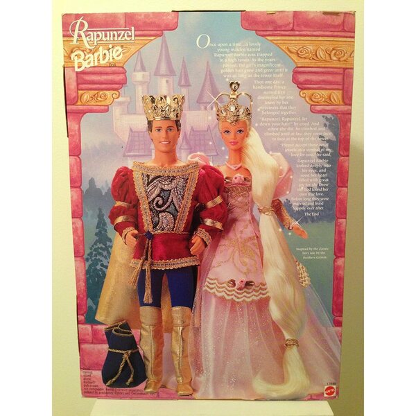 Barbie Rapunzel 1997 Mattel – Sammlungspuppe ohne Zusammenbau