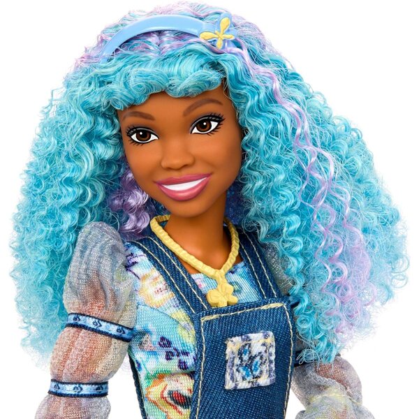 Mattel Disney Descendants 4: Ella Young Cinderella - Bambola Moda con Accessori Originali