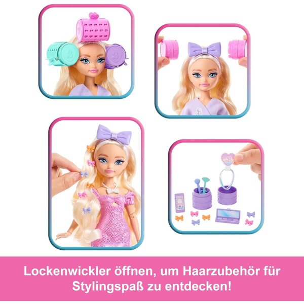 Barbie Dream Besties Malibu – Puppe mit Überraschungszubehör und über 15 Looks