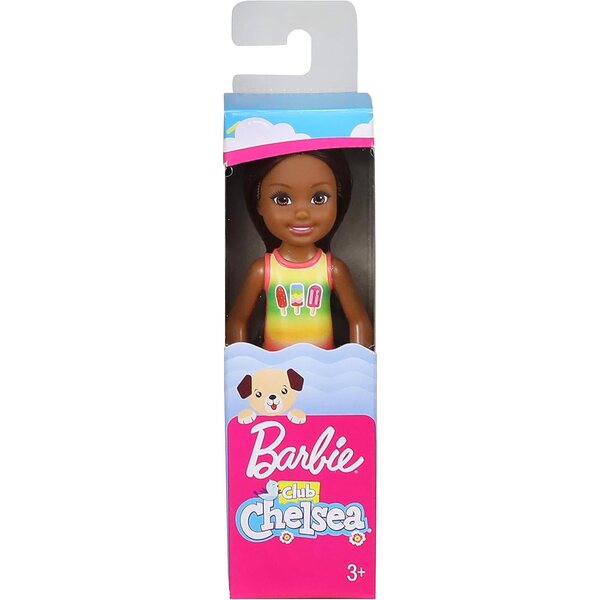 Barbie Chelsea Doll Beach Design 15,2 cm – Sommerlicher und verspielter Look