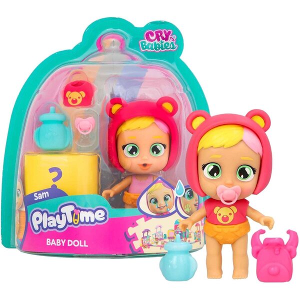 IMC Toys Babypuppe Lloron 8,5 cm mit Zubehör – Interaktives und lustiges Spiel