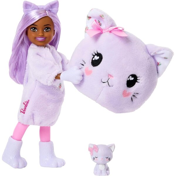 Barbie Cutie enthüllt Care Bears Chelsea mit 6 Überraschungen und Plüschkostüm – Serie 2