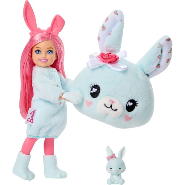Barbie Cutie enthüllt Care Bears Chelsea mit 6 Überraschungen und Plüschkostüm – Serie 2