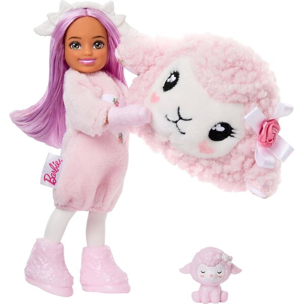 Barbie Cutie enthüllt Care Bears Chelsea mit 6 Überraschungen und Plüschkostüm – Serie 2