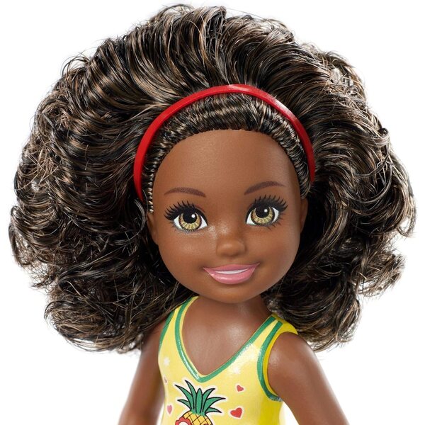 Barbie Chelsea Puppe mit Ananas-Top – Puppe für Kinder ab 3 Jahren