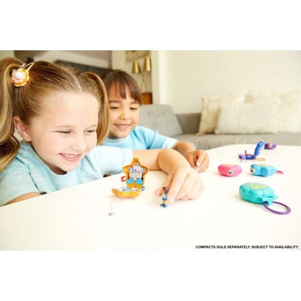 Polly Pocket Shanis Konzert Mini-Schatulle mit Zubehör und Überraschungseffekten