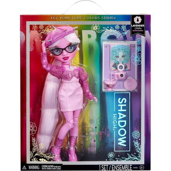 Shadow High Lavender Lynne – Lila Modepuppe mit komplettem Zubehör