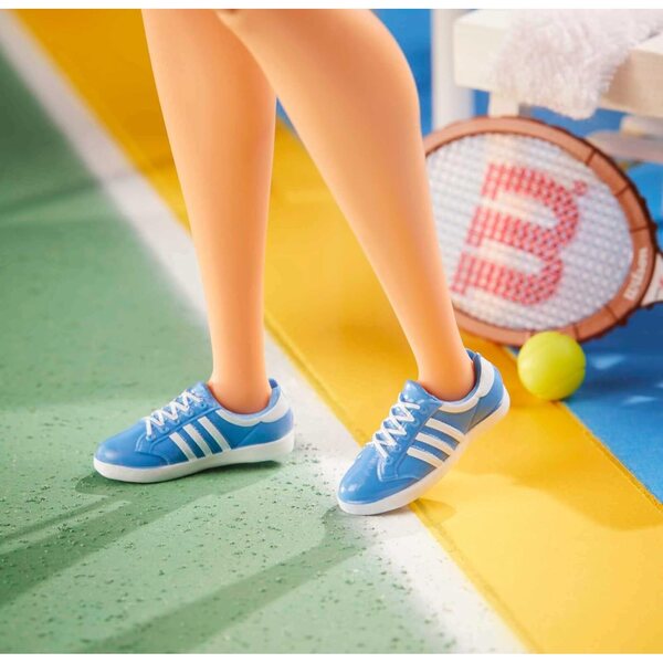 Barbie Billie Jean King Sammlerstück 30 cm mit Tenniskleid und Originalzubehör