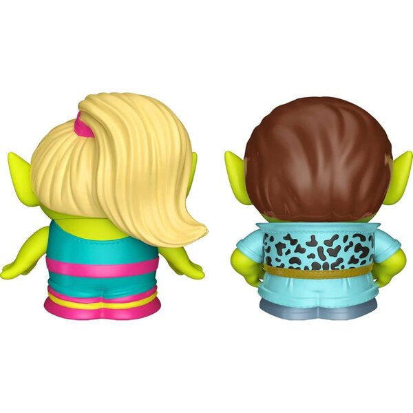 Pixar Alien Remix Barbie und Ken mit übergroßem rosa Cabriolet, Sammlerstück
