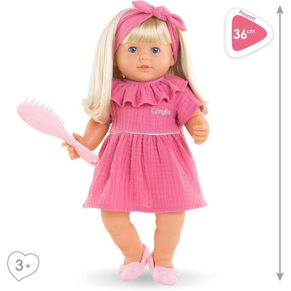 Corolle MGP Jade 36 cm blonde weiche Puppe mit Vanilleduft für Kinder