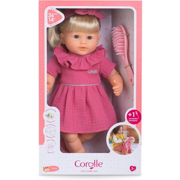 Corolle MGP Jade 36 cm blonde weiche Puppe mit Vanilleduft für Kinder