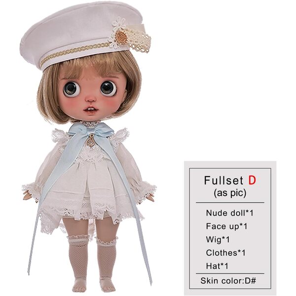 Oueneifs Lime Puppe 1/6 BJD Kugelgelenk handgefertigtes Harz Geschenk für 15+