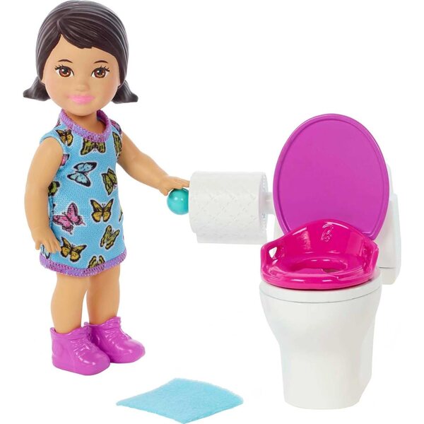 Barbie Skipper Babysitters Inc. Puppen- und Zubehörset für das Babysitter-Spiel