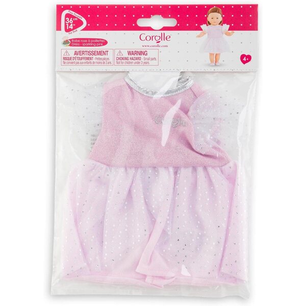 Corolle Vestito Glitter 36cm per Bambole MaCorolle da 4 Anni in su