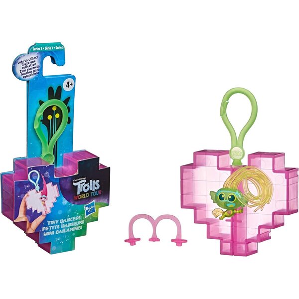 Tiny Dancers Trolls DreamWorks 4er-Pack: Sammelfiguren und Zubehör für Kinder