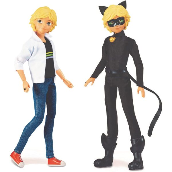 Bandai Miraculous Ladybug – 26 cm große Puppe mit zwei Outfits: Marinette und Ladybug