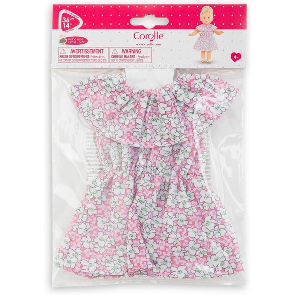 Vestito Rosa per Bambole My Corolle da 4 Anni – Stile Francese, 36 cm