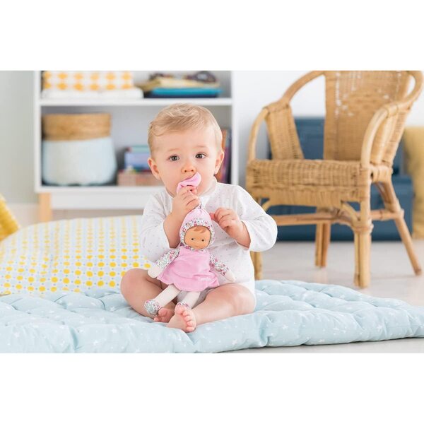 Corolle Mon Doudou Miss Pink Blumengarten – Poupée 25 cm mit weichem Körper und Vanilleduft