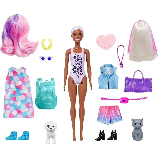 Barbie Color Reveal Ultimate Reveal mit 25 Überraschungen und Tag-/Nacht-Looks