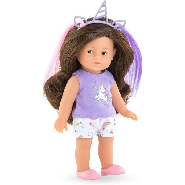 Corolle Mini Corolline Romy 20 cm mit Vanilleduft, weiche Puppe für Kinder ab 3 Jahren