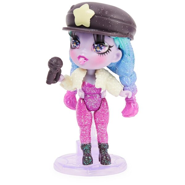 Zombaes Forever: Pupa Zombie da Collezione con Accessori e Bara, 8,9 cm