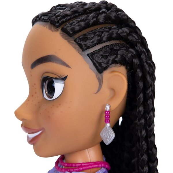 Wish – Asha-Puppe, 38 cm, mit Zubehör und Broschüre, Disney-Rollenspiele