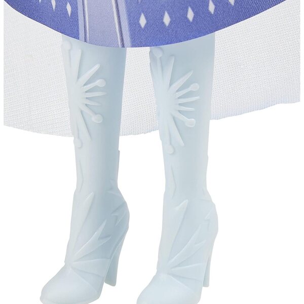 Elsa Moda Puppe Disney Frozen 2 mit langen Haaren und Reisekleid für Kinder