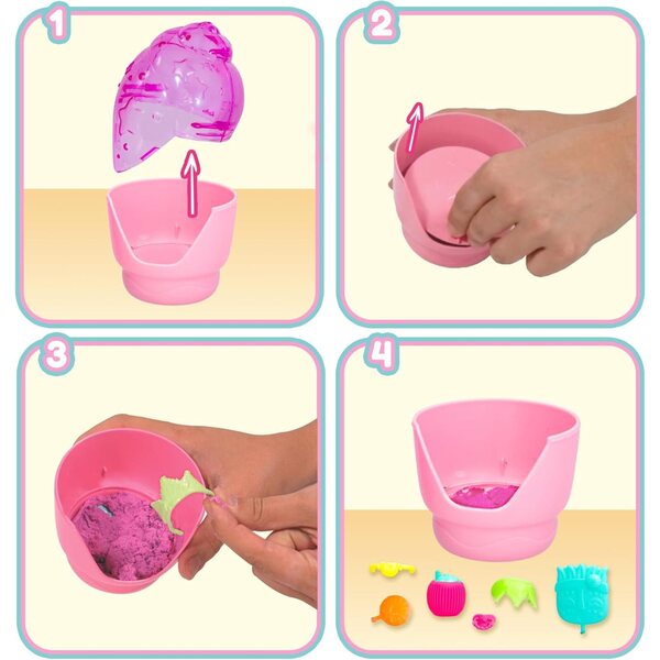 Cry Babies Magic TEARS Tropical Shiny Shells Shelly – Puppe mit schaumigen Tränen und 8 Accessoires