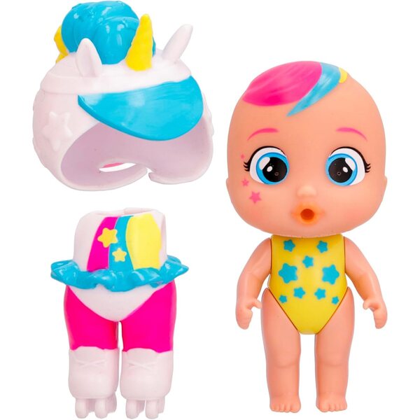 Cry Babies Magic Tears Talent Dreamy – Minipuppen mit Outfit und 5 überraschenden Accessoires