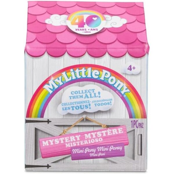 My Little Pony Blindbox 40. Jubiläum – Minifiguren zum Sammeln, 5,1 cm