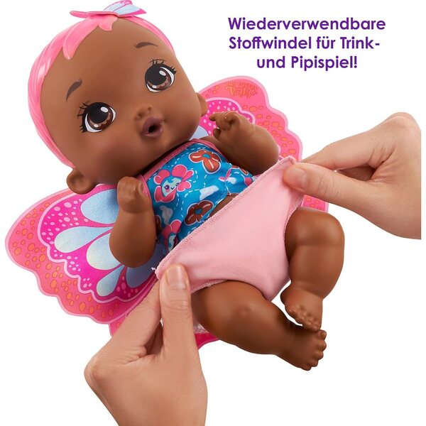My Garden Baby Pupa Roze Vlinder 30 cm inclusief kleding en accessoires