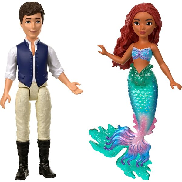 Mattel Disney Arielle, die kleine Meerjungfrau, Abenteuerset mit Ursula, Prinz Eric und anderen