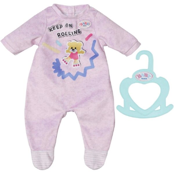 BABY Born Little Strampler rosa per bambole 36 cm, morbido e facile da indossare