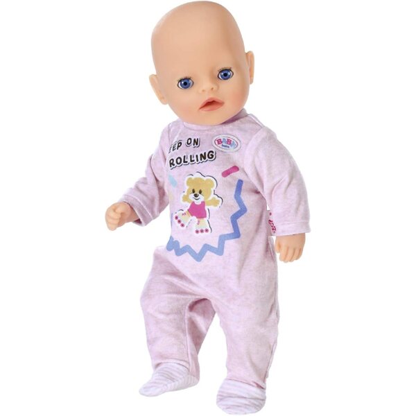 BABY Born Little Strampler rosa per bambole 36 cm, morbido e facile da indossare