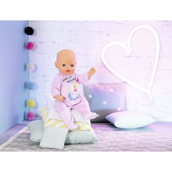 BABY Born Little Strampler rosa per bambole 36 cm, morbido e facile da indossare