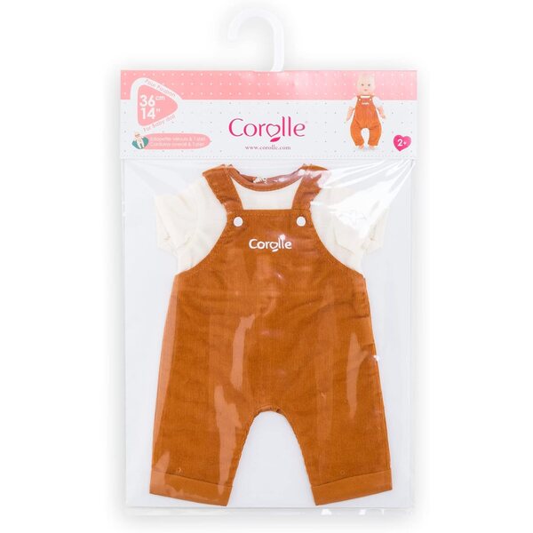 Corolle-Kleidungsset für 36-cm-Puppen aus Samt und weichem T-Shirt
