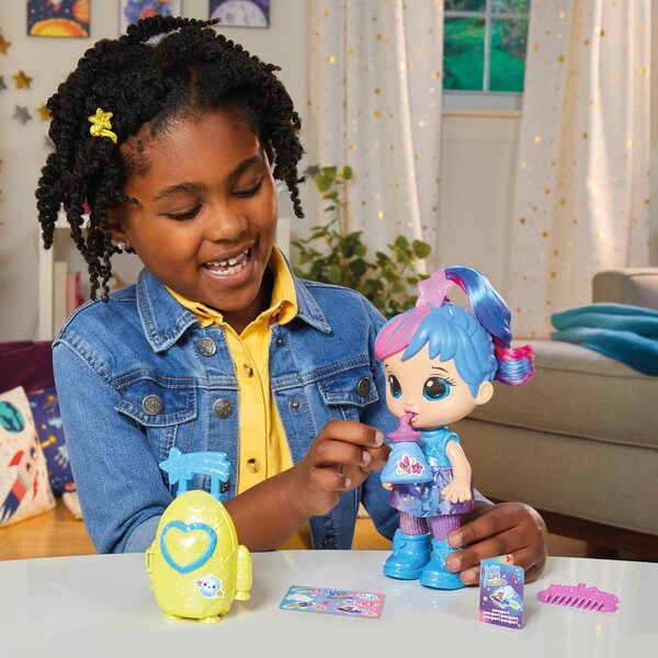 Baby Alive Star Besties Stellar Skylar 8" Puppe mit Weltraumzubehör für Kinder ab 3 Jahren