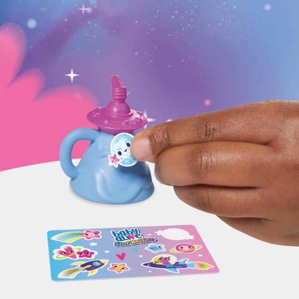 Baby Alive Star Besties Stellar Skylar 8" Puppe mit Weltraumzubehör für Kinder ab 3 Jahren