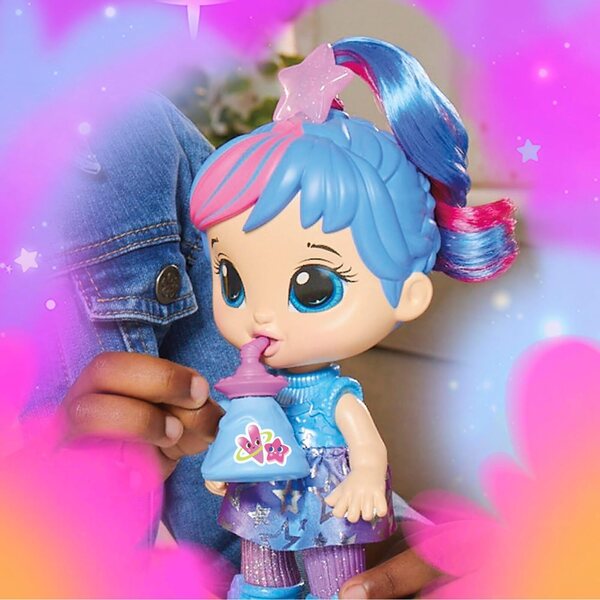 Baby Alive Star Besties Stellar Skylar 8" Puppe mit Weltraumzubehör für Kinder ab 3 Jahren