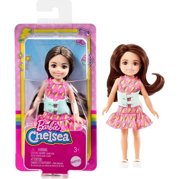 Barbie Chelsea Mattel DWJ33 – Puppe mit Accessoires, Mode und Spaß, ab 3 Jahren