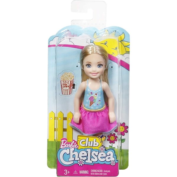 Barbie Chelsea Mattel DWJ33 – Puppe mit Accessoires, Mode und Spaß, ab 3 Jahren