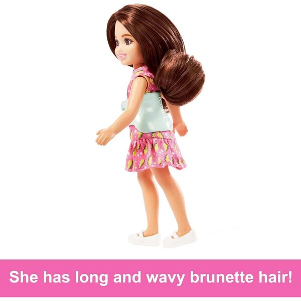 Barbie Chelsea Mattel DWJ33 – Puppe mit Accessoires, Mode und Spaß, ab 3 Jahren