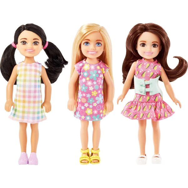 Barbie Chelsea Mattel DWJ33 – Puppe mit Accessoires, Mode und Spaß, ab 3 Jahren