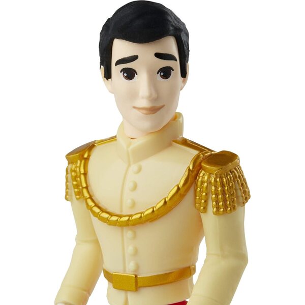 Disney Princess Cinderella und Prince Charming, Puppen mit zusätzlichem Kleid und königlichem Clip