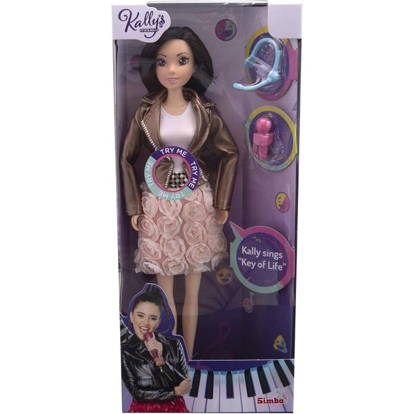 Kally's Mashup singende Puppe mit Originallied, 29 cm für Kinder ab 3 Jahren