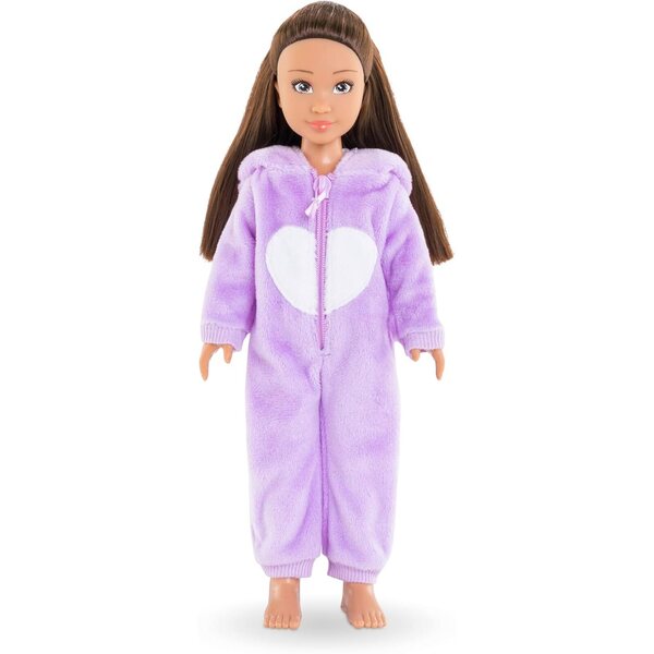 Corolle Luna Pajama Party: 28 cm große Puppe mit Einhorn-Pyjama und Accessoires, Vanilleduft